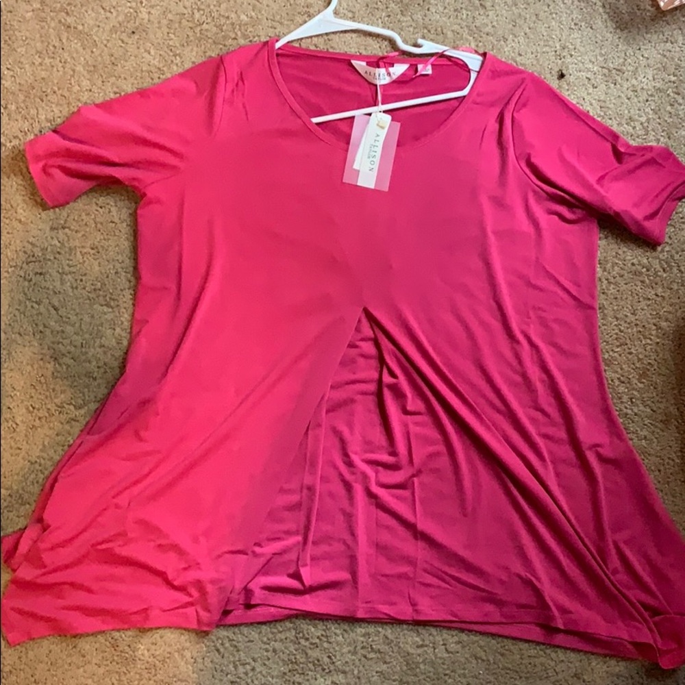 Pink blouse